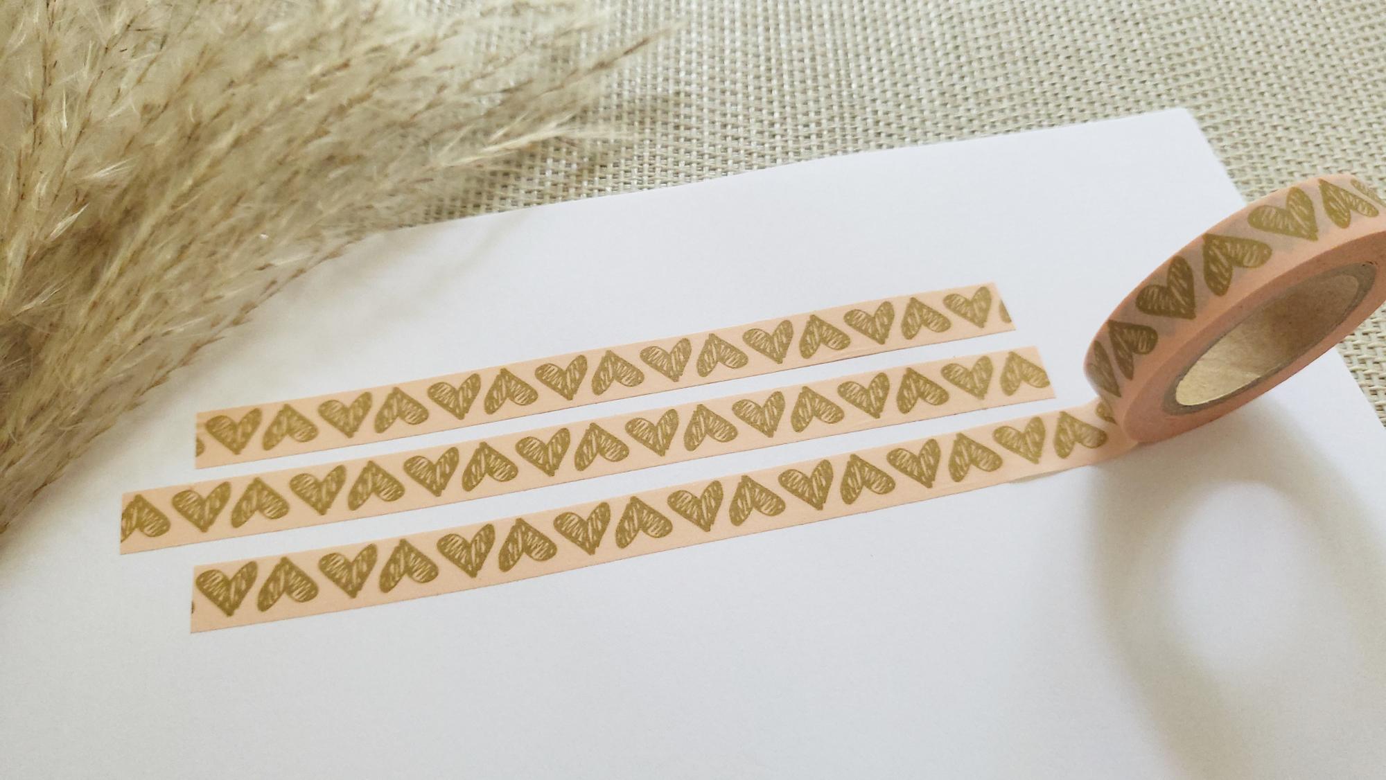 Washi Tape Herzen